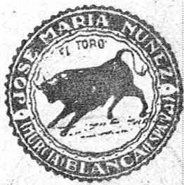 Imagen de EL TORO JOSE MARIA NUÑEZ.(MURCIA) BLANCA (ESPAÑA)