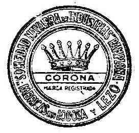 Imagen de SOCIEDADA NAVARRA DE INDUSTRIAS PAMPLONA CORONA FABRICAS DE LODOSA Y LEZO