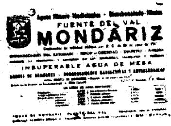 Imagen de MONDARIZ AGUAS MINERO-MEDICINALES, BICARBONATADO-MIXTAS