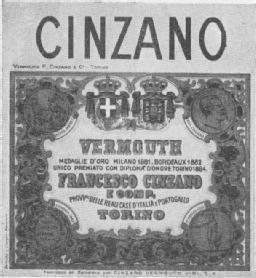 Imagen de CINZANO VERMOUTH