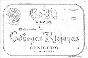 Imagen de BO-RI GRAVES ELABORADO POR BODEGAS RIOJANAS CENICERO RIOJA ESPAÑA
