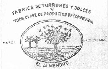 Imagen de FABRICA DE TURRONES Y DULCES Y TODA CLASE DE PRODUCTOS DE CONFITERIA MARCA REGISTRADA EL ALMENDRO