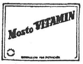 Imagen de MOSTO VITAMIN