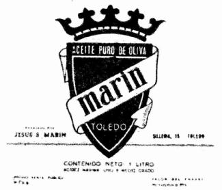 Imagen de ACEITE PURO DE OLIVA MARIN TOLEDO