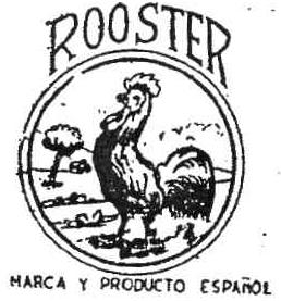 Imagen de ROOSTER MARCA Y PRODUCTO ESPAÑOL