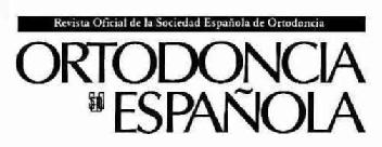 Imagen de ORTODONCIA ESPAÑOLA SEDO REVISTA OFICIAL DE LA SOCIEDAD ESPAÑOLA DE ORTODONCIA