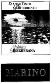 Imagen de EL VINO TINTO DEL MEDITERRANEO SELECCIONADO POR BODEGAS BERBERANA MARINO
