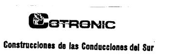 Imagen de COTRONIC CONSTRUCCIONES DE LAS CONDUCCIONES DEL SUR