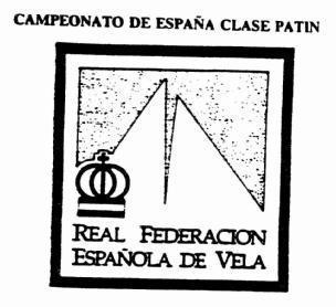 Imagen de CAMPEONATO DE ESPAÑA CLASE PATIN REAL FEDERACION ESPAÑOLA DE VELA