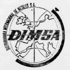 Imagen de DIMSA DISTRIBUIDORA INTERNACIONAL DE METALES, S.A