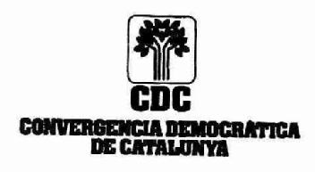 Imagen de CDC CONVERVENCIA DEMOCRATICA DE CATALUÑA