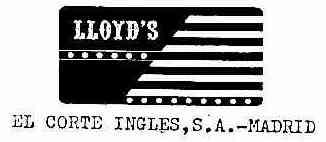 Imagen de LLOYD\'S EL CORTE INGLES, S.A. MADRID