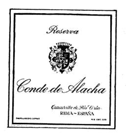 Imagen de RESERVA CONDE DE ALACHA