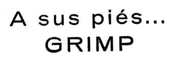 Imagen de A SUS PIES ... GRIMP