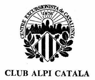 Imagen de CENTRE EXCURSIONISTA DE CATALUNYA 1876 CLUB ALPI CATALA