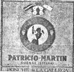 Imagen de PONCHE DE LA GALLEGA PATRICIO-MARTIN ORENSE (ESPAÑA) PONCHE DE LA GALLEGA