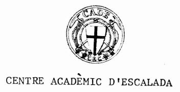 Imagen de CADE CENTRE ACADEMIC D'ESCALADA