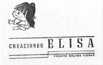 Imagen de CREACIONES ELISA VICENTE SOLVES VICENT