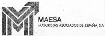 Imagen de MAESA MAYORISTAS ASOCIADOS DE ESPAÑA, S.A