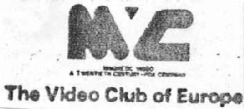Imagen de MC MAGNETIC VIDEO A TWENTIETH CENTURY-FOX COMPANY THE VIDEO CLUB OF EUROPE
