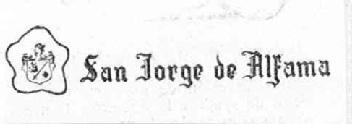Imagen de SAN JORGE DE ALFAMA