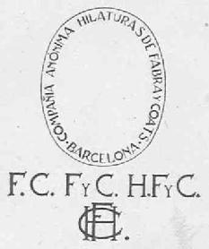 Imagen de COMPAñIA ANONIMA HILATURAS DE FABRA Y COATS BARCELONA F.C.F Y C.H.F