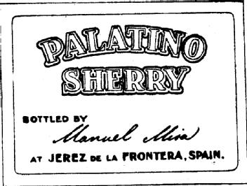 Imagen de PALATINO SHERRY