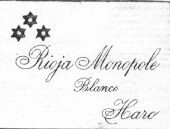 Imagen de RIOJA MONOPOLE BLANCO HARO