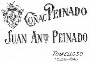 Imagen de COÑAC PEINADO JUAN ANTO. PEINADO TOMELLOSO (CIUDAD - REAL)