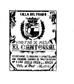 Imagen de VILLA DEL PRADO, VINO FINO DE MESA EL CANTORRAL
