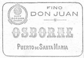 Imagen de FINO DON JUAN OSBORNE PUERTO DE SANTA MARIA