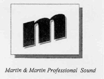 Imagen de M MARTIN & MARTIN PROFESSIONAL SOUND