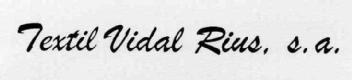 Imagen de TEXTIL VIDAL RIUS, S.A