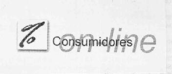Imagen de % CONSUMIDORES ON-LINE