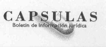 Imagen de CAPSULAS BOLETIN DE INFORMACION JURIDICA