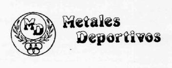 Imagen de MD METALES DEPORTIVOS