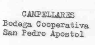 Imagen de CAMPELLARES BODEGA COOPERATIVA SAN PEDRO APOSTOL