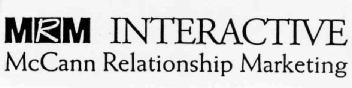 Imagen de MRM INTERACTIVE MCCANN RELATIONSHIP MARKETING