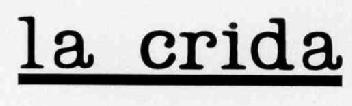 Imagen de LA CRIDA