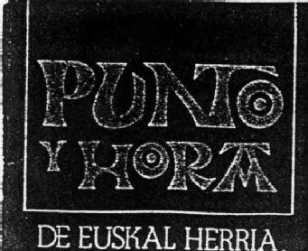 Imagen de PUNTO Y HORA DE EUSKAL HERRIA