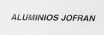Imagen de ALUMINIOS JOFRAN