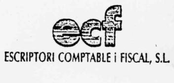 Imagen de ECF ESCRIPTORI COMPTABLE I FISCAL, S.L