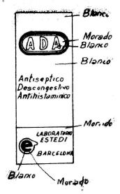Imagen de ADA ANTISEPTICO DESCONGESTIVO ANTIHISTAMINICOS E LABORATORIOS ESTEDI BARCELONA
