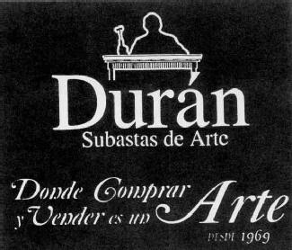Imagen de DURAN SUBASTAS DE ARTE DONDE COMPRAR Y VENDER ES UN ARTE DESDE 1969