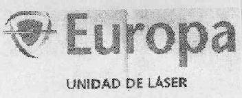 Imagen de EUROPA UNIDAD DE LASER