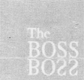 Imagen de THE BOSS BOSS