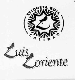 Imagen de LUIS LORIENTE ETIQUETA ROJA CALIDAD