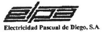 Imagen de ELPA ELECTRICIDAD PASCUAL DE DIEGO, S.A
