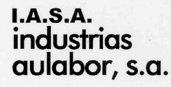 Imagen de I.A.S.A. INDUSTRIAS AULABOR, S.A