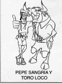 Imagen de PEPE SANGRIA Y TORO LOCO
